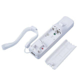 Mribo Wii Remote Controller, Replacement Remote Game Controller with Silicone Case and Wrist Strap for Nintendo Wii and Wii U (White)