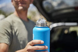 Hydro Flask 18 oz Water Bottle - Stainless Steel & Vacuum Insulated - Wide Mouth with Leak Proof Flex Cap