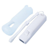Mribo Wii Remote Controller, Replacement Remote Game Controller with Silicone Case and Wrist Strap for Nintendo Wii and Wii U (White)
