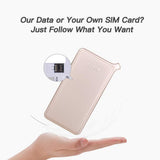 GlocalMe U2S 4G LTE High Speed Network Mobile Hotspot, Worldwide WiFi Portable Hotspot, Gold