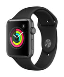 Apple Watch Series 3 (GPS, 42mm) - Space Gray Aluminium Case with Black Sport Band