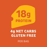 Quest Nutrition Tortilla Style Protein Chips, Nacho Cheese, Low Carb, Gluten Free, Baked, 8 Count