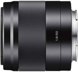 Sony - E 50mm F1.8 OSS Portrait Lens (SEL50F18/B)