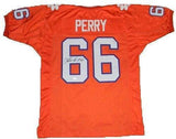 William Perry Autographed Jersey - Clemson Tigers #66 Orange - JSA Certified