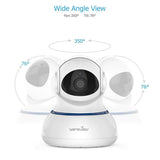 Wansview Wireless 1080P Security Camera, WiFi Home Surveillance IP Camera for Baby/Elder/Pet/Nanny Monitor, Pan/Tilt, Two-Way Audio SD Card Slot Q3-S