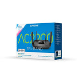 Linksys Tri-Band Mesh Wifi Router for Home (Max-Stream AC2200 MU-Mimo Wireless Mesh Router, Fast Wireless Router)