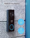 eufy Security Wi-Fi Video Doorbell, 2K Resolution, Real-Time Response, No Monthly Fees(Requires Existing Doorbell Wires, 16-24 VAC, 30 VA or above)