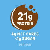 Quest Nutrition Cookies & Cream Protein Bar, High Protein, Low Carb, Gluten Free, Keto Friendly, 12 Count