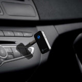 TaoTronics Bluetooth Receiver/Car Kit, Portable Wireless Audio Adapter 3.5mm Aux Stereo Output (Bluetooth 4.2, A2DP, Built-in Microphone)