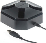 AmazonBasics Charging Station Dock for 4 Nintendo Switch Joy-con Controllers - 2.6 Foot Cable, Black