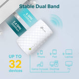 TP-Link | AC750 WiFi Range Extender - Dual Band Cloud App Control | 2019 Release | Up to 750Mbps