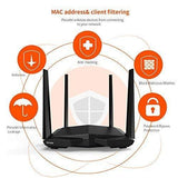 Tenda AC1200 Dual Band WiFi Router, High Speed Wireless Internet Router