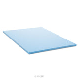 LUCID 2-Inch Gel Infused Memory Foam Mattress Topper - Twin