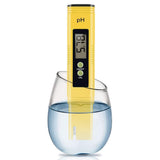 Digital PH Meter, PH Meter 0.01 PH High Accuracy Water Quality Tester with 0-14 PH Measurement Range for Household Drinking, Pool