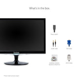 ViewSonic VX2252MH 22 Inch 2ms 60Hz 1080P Gaming Monitor with HDMI DVI and VGA inputs