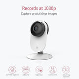 YI 4pc Home Camera, 1080p Wi-Fi IP Security Surveillance Smart System with 24/7 Emergency Response, Night Vision, Baby Monitor on iOS, Android App
