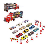 Tuko Car Toys Die Cast Carrier Truck Vehicles Toy for 3-12 Years Old Boy Girl Toy Gift