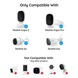 Reolink Solar Panel Power Supply for Wireless Outdoor Rechargeable Battery Powered IP Security Camera Reolink Go/Argus Eco/Argus 2/Argus Pro