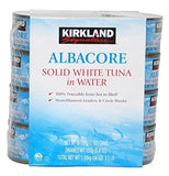 Kirkland Albacore Solid White Tuna in Water - 8 Cans (Total Net Weight 3.5lbs)