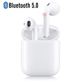Bluetooth 5.0 Wireless Earbuds Noise Canceling Sports Headphones with【12 Hrs Charging Case】 IPX5 Waterproof 3D Stereo Earphones  (2019NewEarbuds)