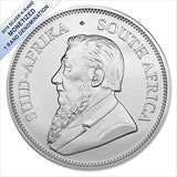 2019 Silver Krugerrand (1 oz) 1 Rand South African Mint Brilliant Uncirculated
