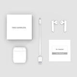 Upgraded Bluetooth 5.0 Wireless Earbuds, Bluetooth Headphones with 35 Hour Playtime Deep Bass HiFi 3D Stereo Sound, Built-in Mic Earphones