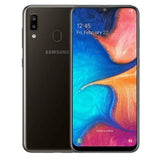Samsung Galaxy A20 SM-A205FDS 32GB, Dual Sim, 6.4" Infinity-V Display,Dual Rear Camera,3GB RAM, GSM Unlocked International Model, No Warranty (Black)