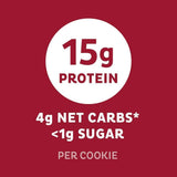 Quest Nutrition Chocolate Chip Protein Cookie, High Protein, Low Carb, Gluten Free, Soy Free, 12 Count