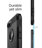 Spigen Tough Armor [2nd Generation] Designed for Apple iPhone 8 Plus Case (2017) / Designed for iPhone 7 Plus Case (2016) - Black