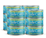 Safe Catch Elite Lowest Mercury Solid Wild Tuna Steak, 5 Ounce Can The Only Brand To Test Every Tuna for Mercury (Pack Of 12)