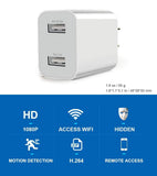 Spy Camera Wireless Hidden WiFi Camera with Remote Viewing, 2019 Newest Version 1080P HD Nanny Cam/Security Camera Support iOS/Android,White,No Audio