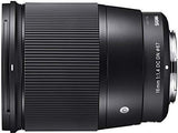 Sigma 16mm f/1.4 DC DN Contemporary Lens for Sony E