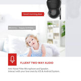Victure 1080P FHD Pet Camera with WiFi IP Camera Indoor Wireless Security Camera Motion Detection Night Vision Home Surveillance Baby Elder Monitor