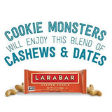 LARABAR, Fruit & Nut Bar, Cashew Cookie, Gluten Free, Vegan, Whole 30 Compliant, 1.7 oz Bars (16 Count)