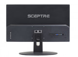Sceptre E205W-16003R 20" 75Hz Ultra Thin Frameless LED Monitor 2x HDMI VGA Build-in Speakers, Metallic Black 2018