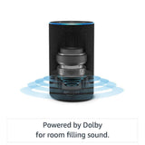 Echo (2nd Generation) - Smart speaker with Alexa and Dolby processing - Walnut Finish