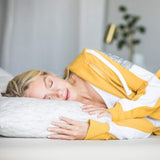 Coop Home Goods - Premium Adjustable Loft Pillow -Hypoallergenic Cross-Cut Memory Foam Fill - Lulltra Washable Cover from Bamboo Derived Rayon-Queen