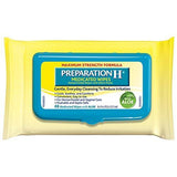 Preparation H Flushable Medicated Hemorrhoid Wipes, Maximum Strength Relief with Witch Hazel and Aloe