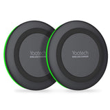 Yootech [2 Pack] Wireless Charger Qi-Certified 10W Wireless