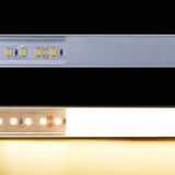 hunhun 10-Pack 3.3ft/1Meter U Shape LED Aluminum Channel System With milky Cover, End Caps and Mounting Clips, Aluminum Profile for LED