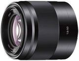 Sony - E 50mm F1.8 OSS Portrait Lens (SEL50F18/B)