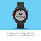 Garmin Forerunner 245 Music, GPS Running Smartwatch with Music and Advanced Dynamics, Black