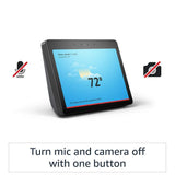 Echo Show (2nd Gen) – Premium sound and a vibrant 10.1” HD screen - Charcoal