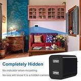 Spy Camera Wireless Hidden WiFi Camera with Remote Viewing, 2019 Newest Version 1080P HD Nanny Cam/Security Camera Indoor Video Recorder