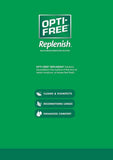 Opti-Free Replenish Multi-Purpose Disinfecting Solution with Lens Case, Twin Pack, 10-Ounces Each