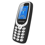 Ushining Unlocked Cell Phone,Long Standby time Basic GSM 2G Phones,T-Mobile Card Suitable (Black)