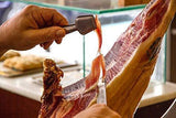Iberico de Bellota Ham Sliced by Hand (2 oz). GLUTEN FREE