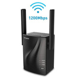 WiFi Extender- WiFi Range Extender Up to 1200Mbps, WiFi Signal Booster, 2.4 & 5GHz Dual Band WiFi Repeater