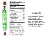 Sogo Snacks No Sugar, 100% Grass-fed, Non-GMO Beef Sticks Variety Pack. Paleo, Whole30 . (4 Original, 4 Chimichurri, 4 Jalapeno, 12-Count, 1-oz)