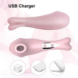Clitoral Nipple Sucking Vibrator, 10 Suction Patterns Tongue Rechargeable Stimulator Vibrators Waterproof Adult Sex Toys for Women,Couples